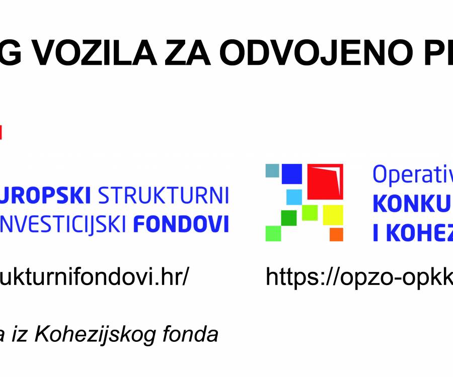 Nabava komunalnog vozila za odvojeno prikupljanje otpada